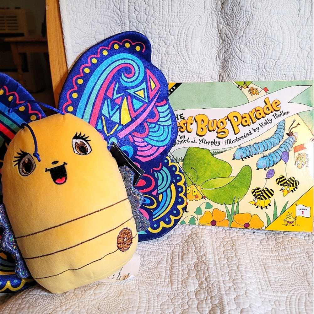 Butterfly Plush/Kid's Level 1 Math Book